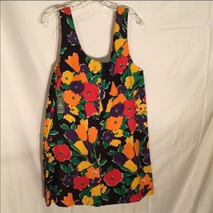 Vintage floral romper